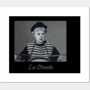 La Strada - Federico Fellini Posters and Art